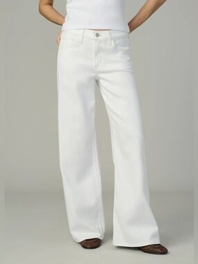 Joe’s The Lou Lou Low Rise Wide Leg Jeans Size 25